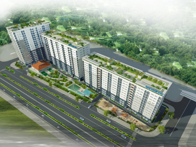 Chung cư cho người thu nhập thấp tại Khu dân cư An Trung 2